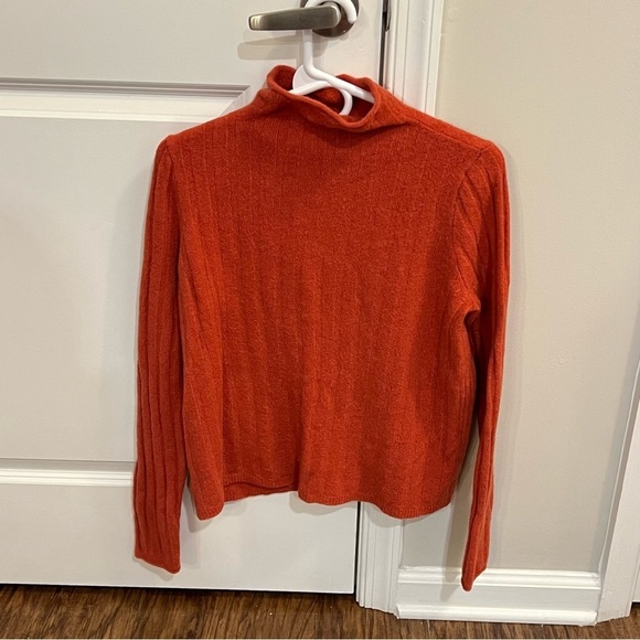 Madewell Funnel Neck Sweater Size Sm Cozy Winter - Picture 5 of 9